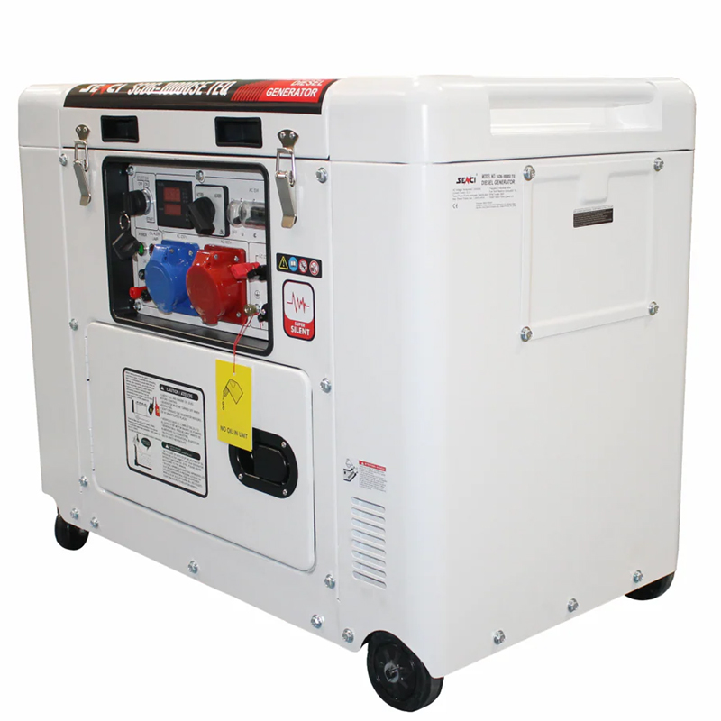 Generator de curent trifazat, insonorizat, pornire electrica, 9.4 kVA, SENCI SCDG10000SE TEQ