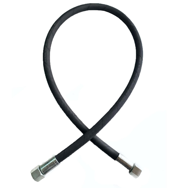 Furtun de presiune aer 0,5 m, racord 1/2