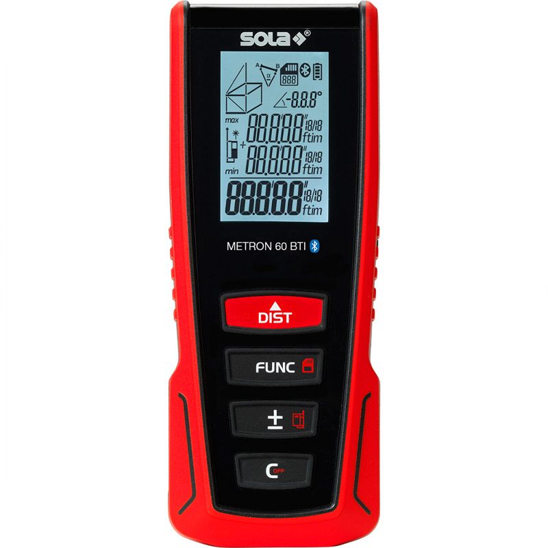 Telemetru laser SOLA METRON 60 BTI, bluetooth, 60 m