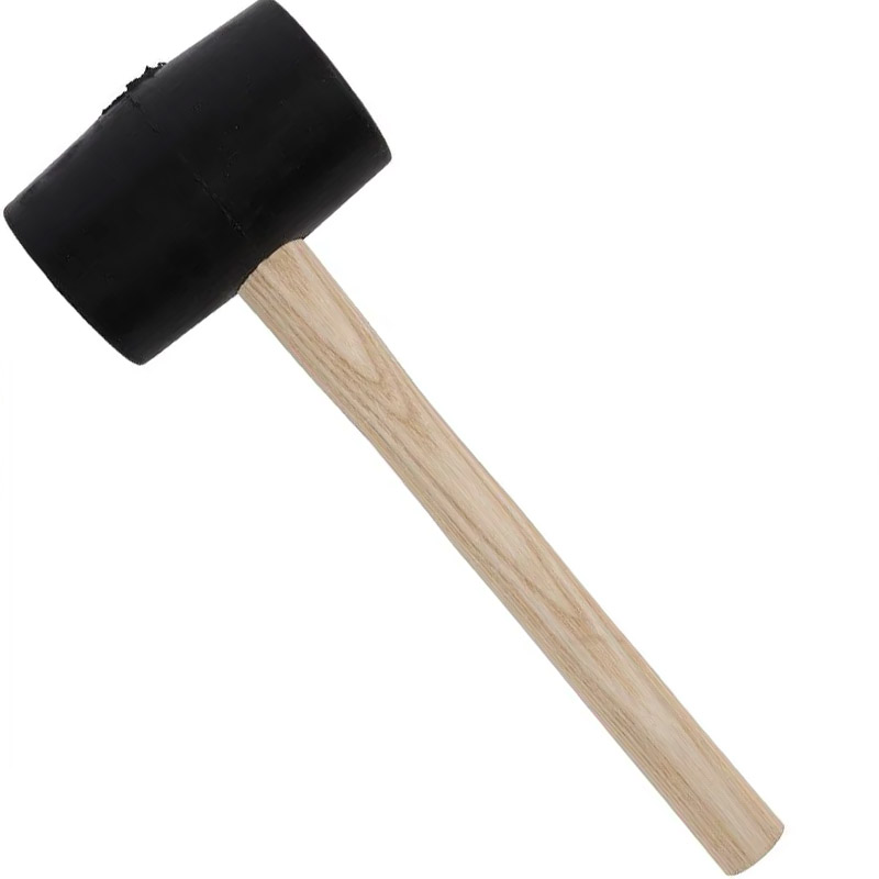 Ciocan cauciuc ORIT 900 g, maner de lemn, tip GB34