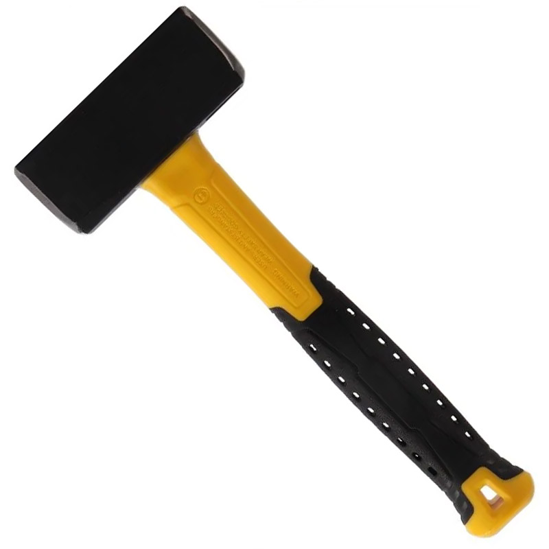 Ciocan patrat ORIT 1500 g, maner fibra de sticla, tip FH1500