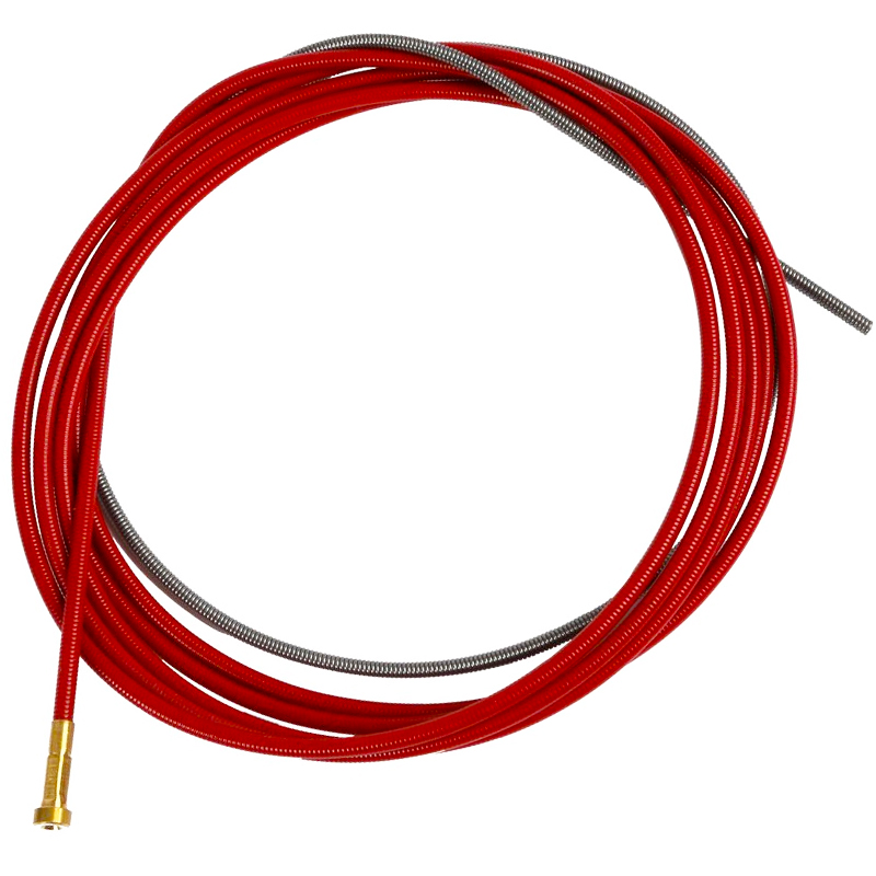 Tub ghidare sarma otel 1-1.2 mm Telwin 722689 - 3 m, rosu