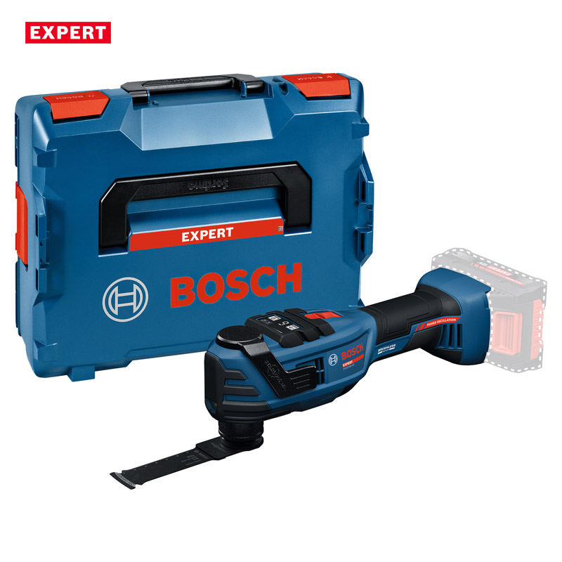 Multicutter profesional (masina multifunctionala) 18V Li-Ion Bosch EXPERT STARLOCK MAX/PLUS, 6 viteze, L-BOXX, SOLO, tip EXOP 18V-40 EXPERT