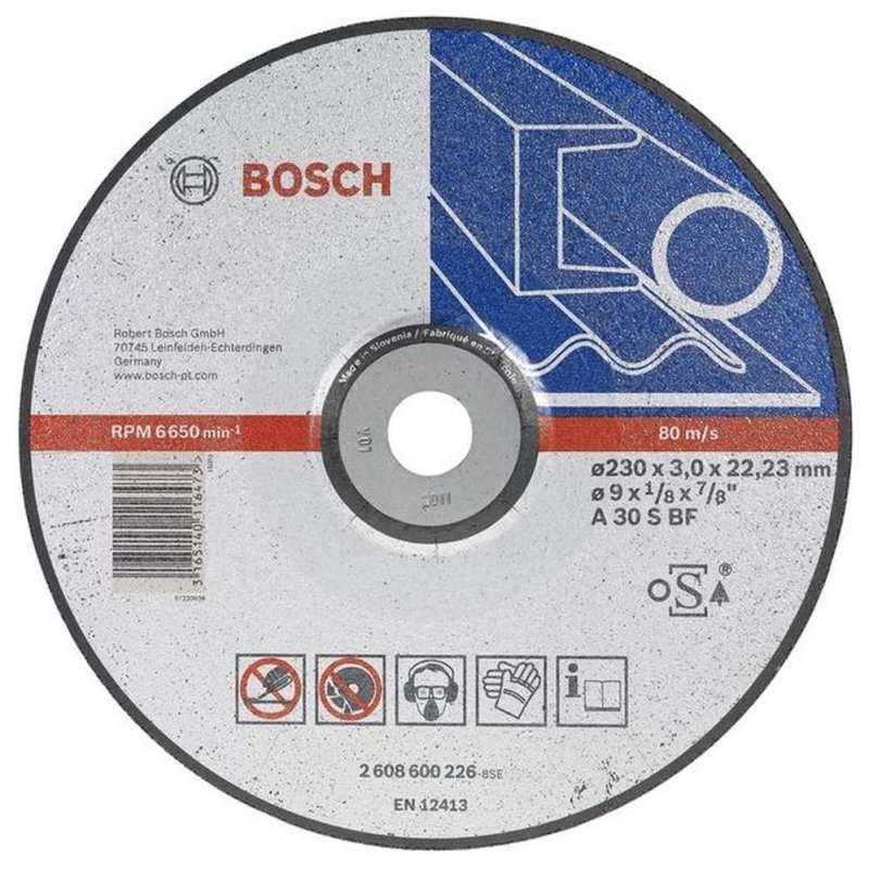 Disc taiere metal, 230x22.2x3.0 mm, BOSCH