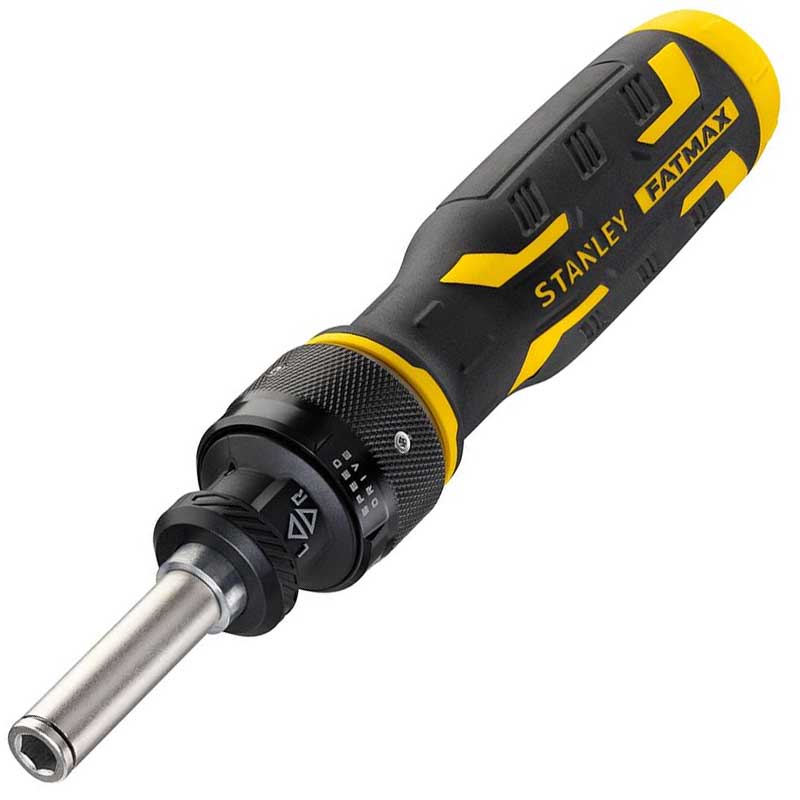 Surubelnita Speed Drive Stanley FATMAX cu clichet si 3 biti (cu doua capete)