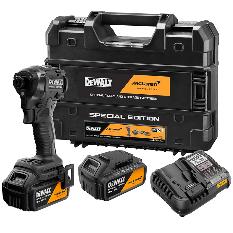 Masina de insurubat cu impact, 18 V Li-Ion XR 2x5.0 Ah, 205 Nm, 1/4