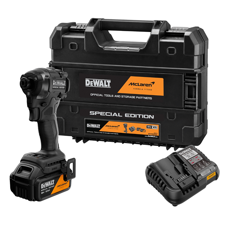 Masina de insurubat cu impact, 18 V Li-Ion XR 1x5.0 Ah, 205 Nm, 1/4