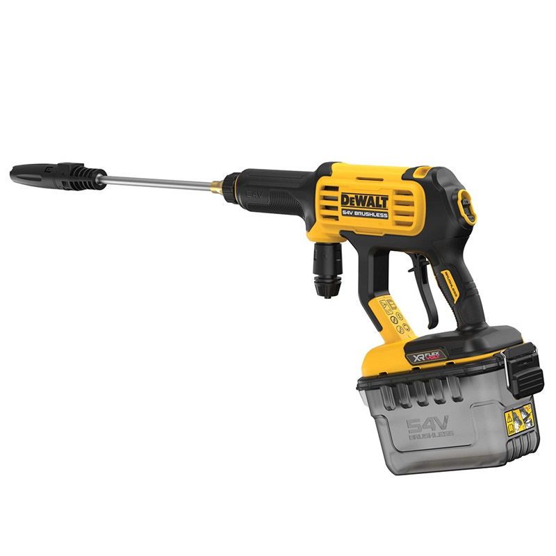 Aparat de spalat cu presiune DeWalt cu acumulatori 54V XR Flexvolt Li-Ion, tip DCMPW1000N-XJ, SOLO