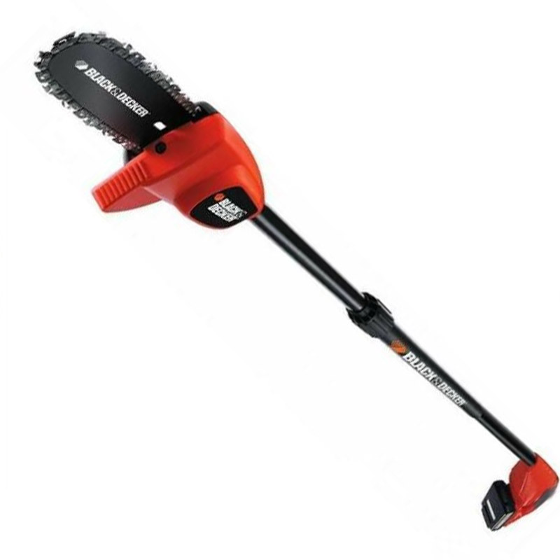 Fierastrau cu acumulatori Black&Decker pentru crengi, 18V Li-Ion 1x 2.0Ah, lama 20 cm, tip GPC1820L20-QW