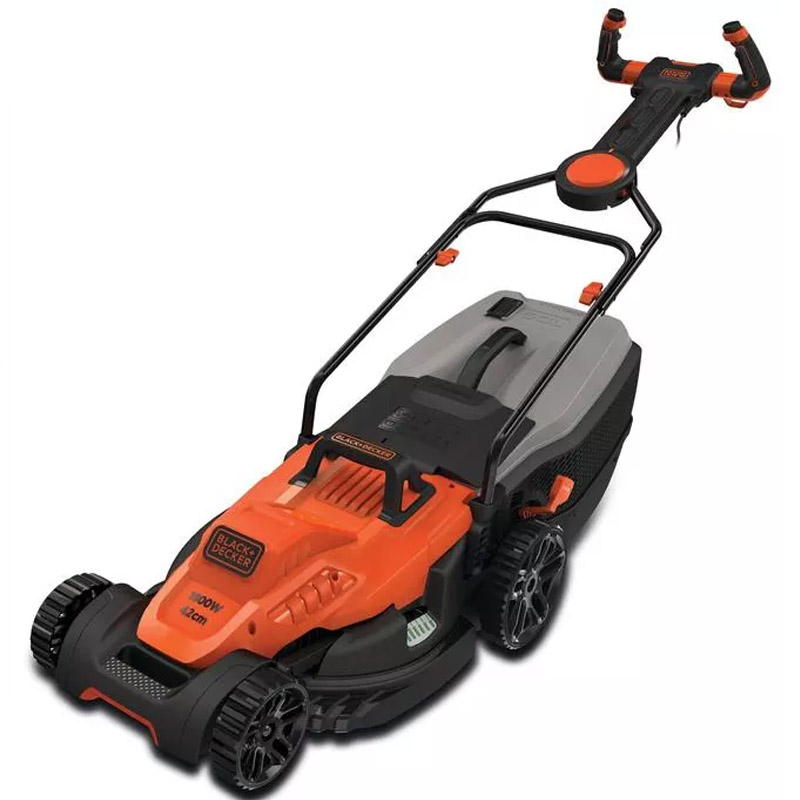 Masina electrica de tuns iarba Black&Decker, 1800W, 42 cm, tip BEMW481ES-QS