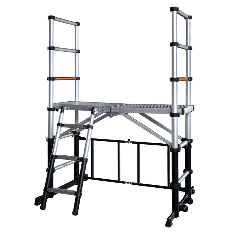 Schela telescopica Batavia, platforma reglabila, 120 x 48 cm, inaltime maxima platforma 90cm