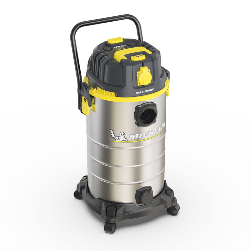 Aspirator uscat/umed Michelin, HP35 PRO, 35l, 1400W, 21kPa, functie suflare, cuva inox