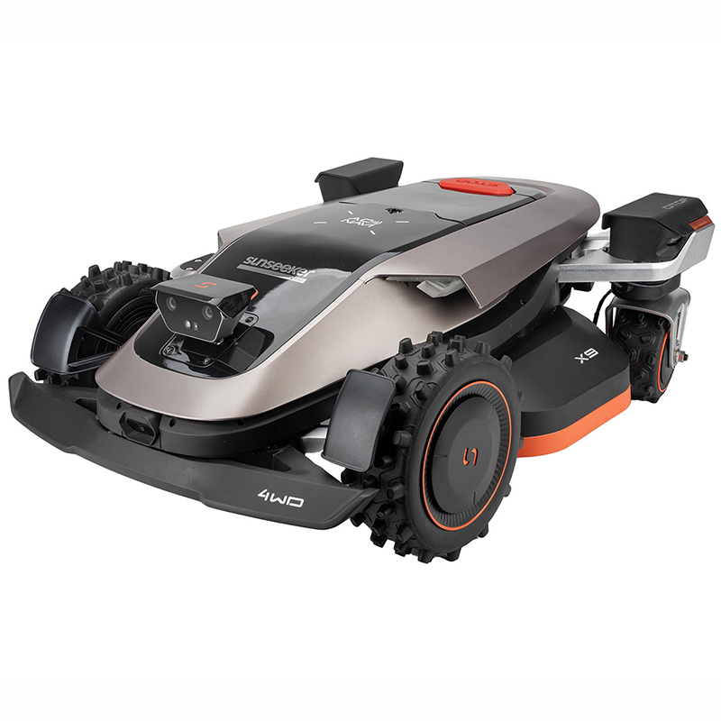 Robot de tuns gazon Sunseeker X9, 12000mp, tehnologie GPS, fara fir, conexiune bluetooth + GSM
