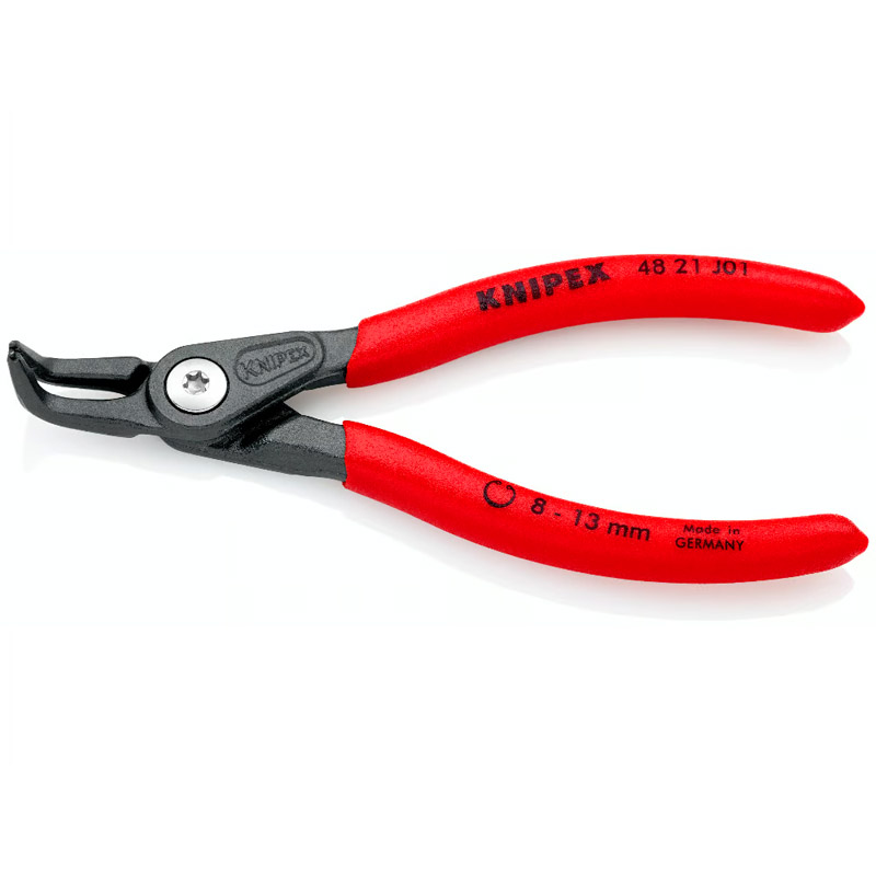 Clește de precizie KNIPEX pentru inele de siguranță interioare cu alezaje, Ø 8-13 mm, 130 mm, 90 g, in blister