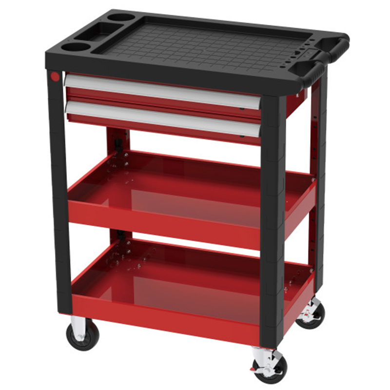 Carucior pentru scule cu doua sertare BIG RED, tip PBC27180201Q