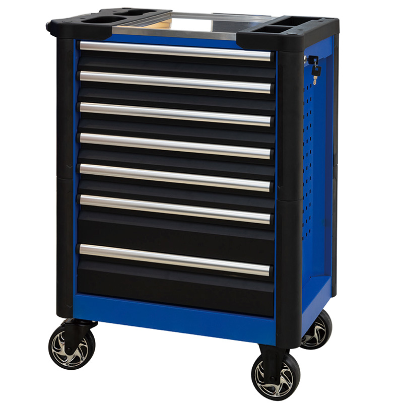 Carucior pentru scule cu 7 sertare BIG RED, tip TRGL3407