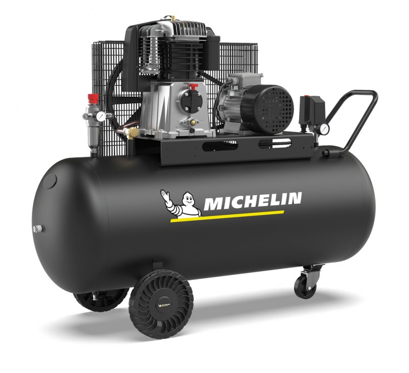 Compresor trifazat profesional, 200l, 365l/min, MICHELIN MX CLASSIC PRO 200-3T
