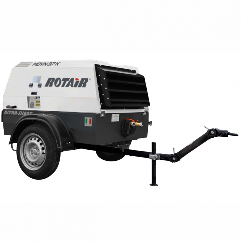 Motocompresor ROTAIR MDVN37K - 3,6 m³/min, 7 bar