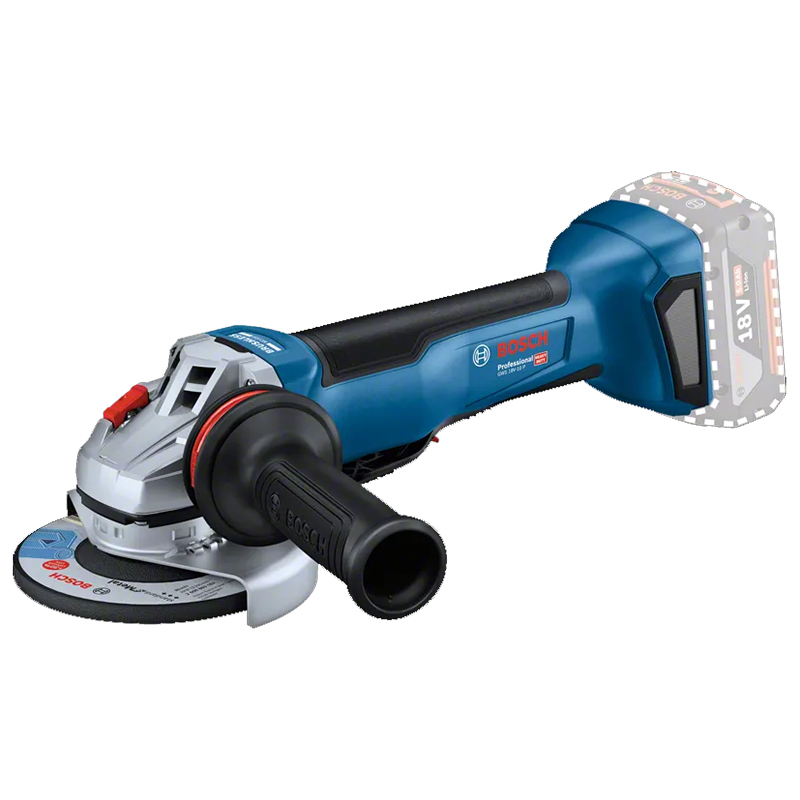 Polizor unghiular 125 mm, 18V, SOLO, tip GWX 18V-10 P