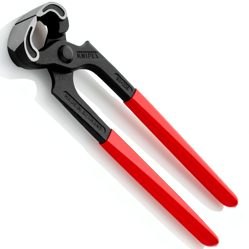 Cleste pentru dulgheri (pentru cuie), 225 mm, Knipex, 471 g, in blister