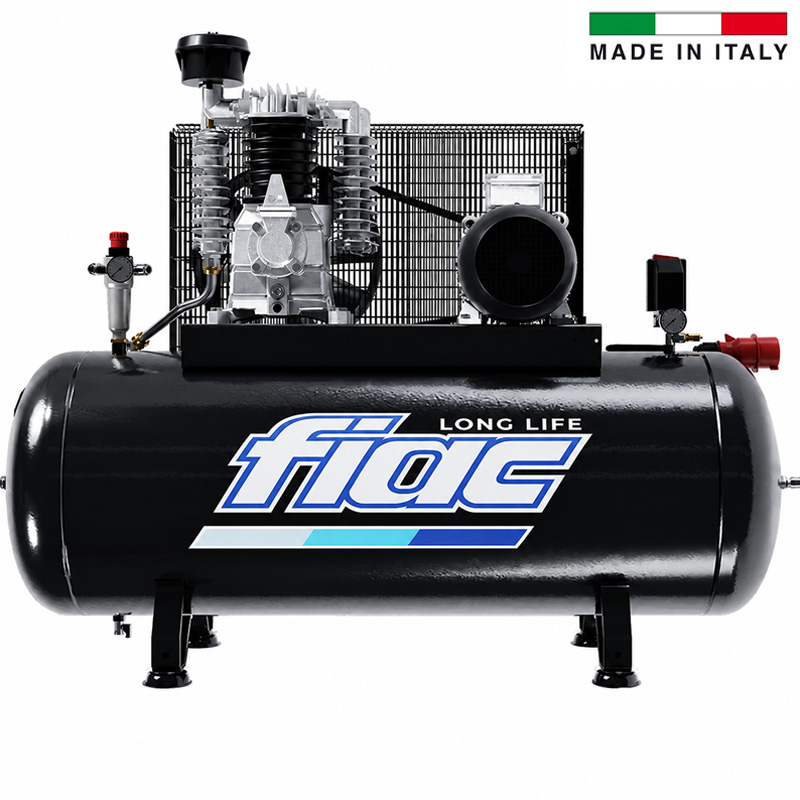 Compresor trifazat INDUSTRIAL, stationar, 270l, 653l/min, AB300-660TF-LONGLIFE