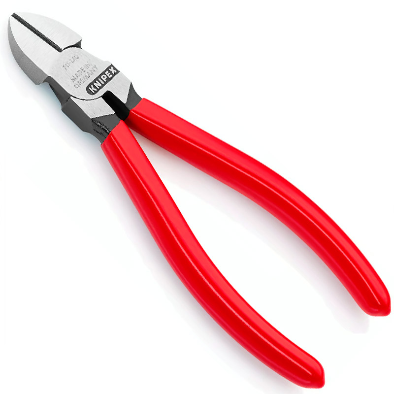 Cleste de forta KNIPEX cu taietura laterala (sfic), 140 mm