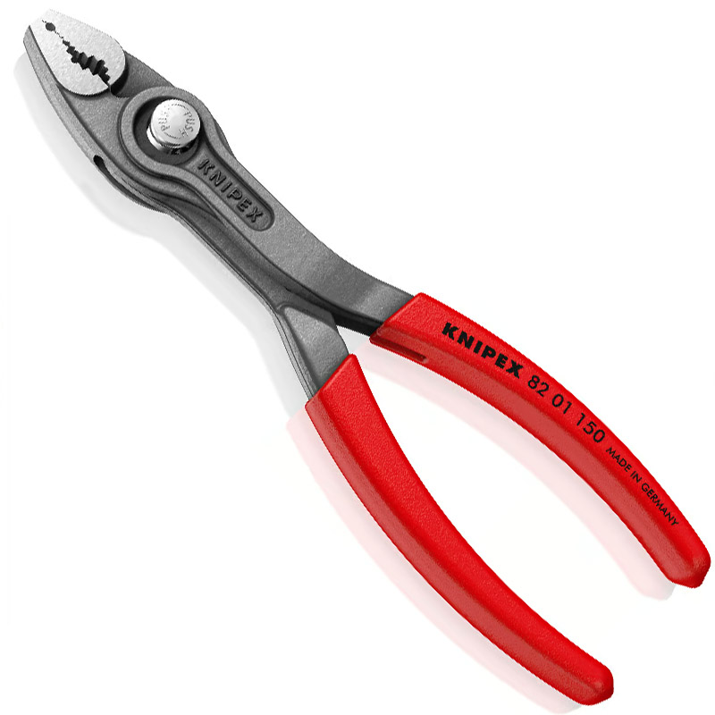 Cleste combinat KNIPEX TwinGrip cu prindere frontala si laterala, 150 mm