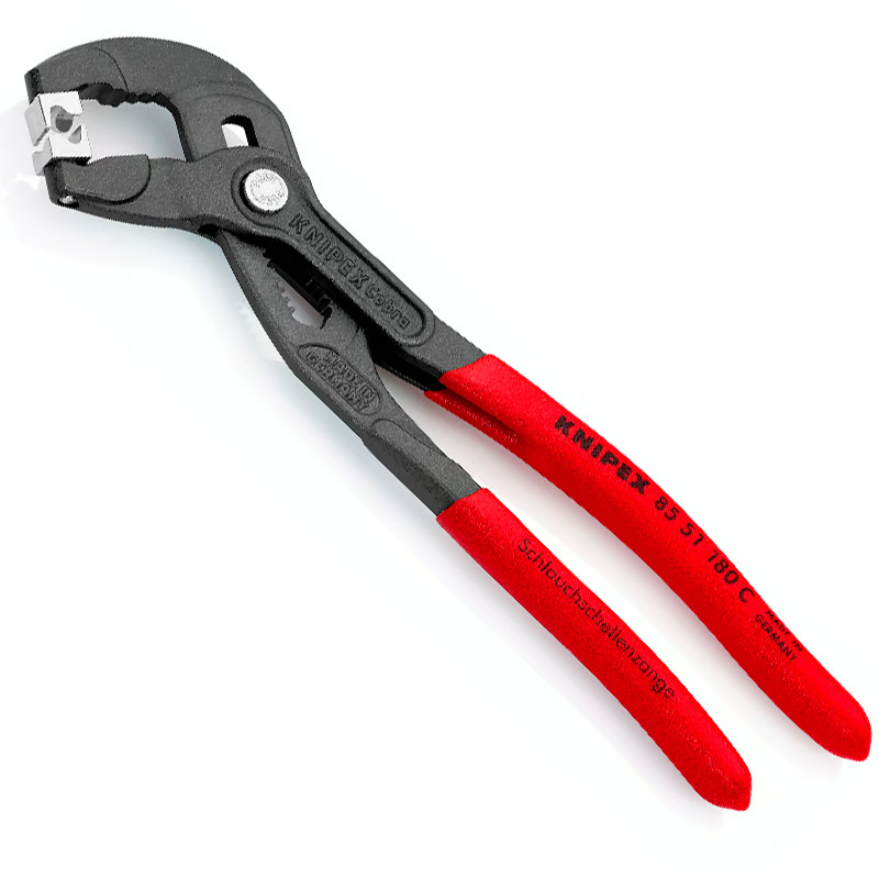 Cleste KNIPEX pentru coliere cu clic, 180 mm