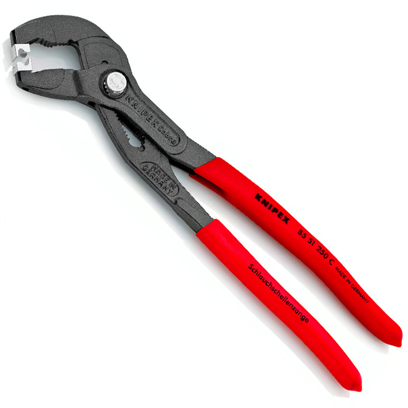 Cleste KNIPEX pentru coliere cu clic, 250 mm