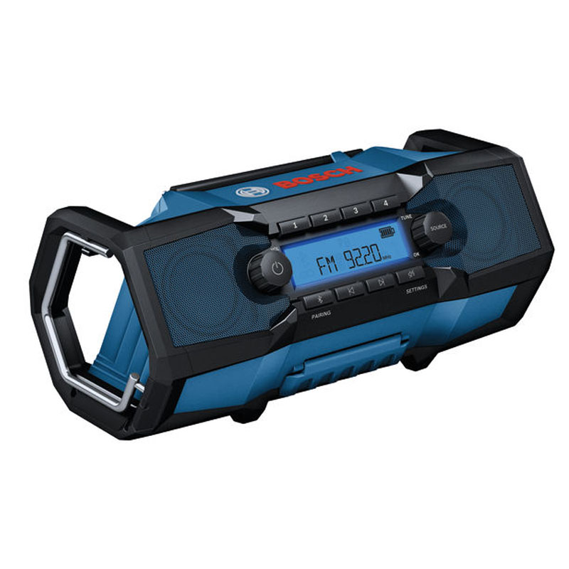 Radio BOSCH PRO GPB18V-3C, FM, Bluetooth, 18V, pentru santier, Solo