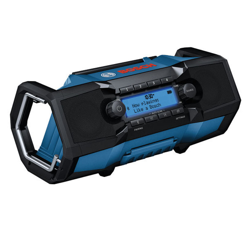 Radio BOSCH PRO GPB18V-3SC, FM, DAB+, Bluetooth, 18V, pentru santier, Solo
