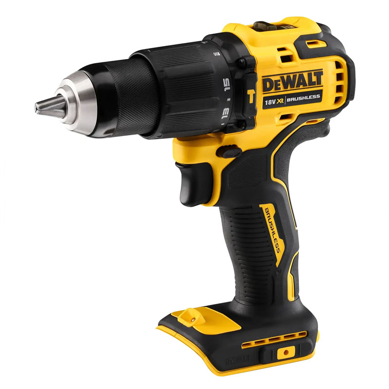 Masina de gaurit/insurubat cu percutie, 18V Li-Ion XR 65 Nm, SOLO, DeWalt DCD709N-XJ