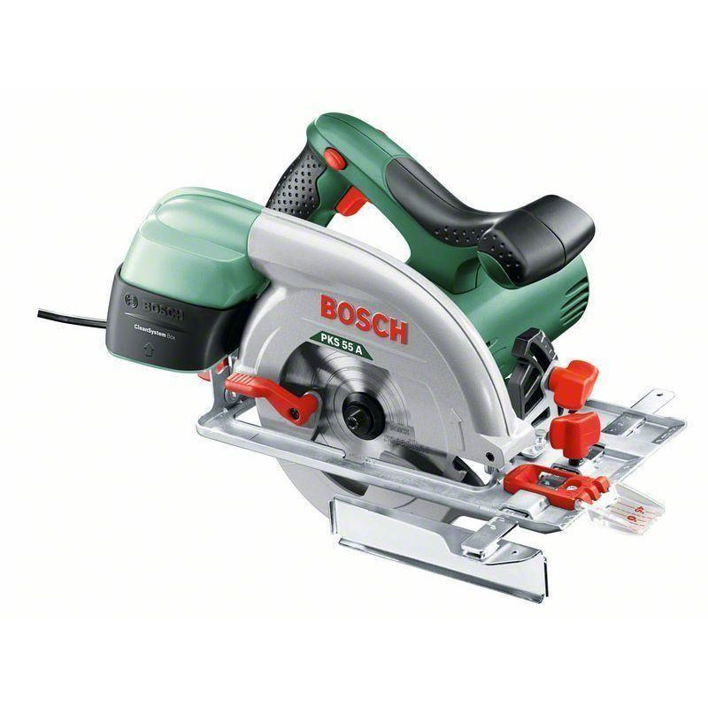 Fierastrau circular, disc 160 mm, 1200W, Bosch PKS 55 A