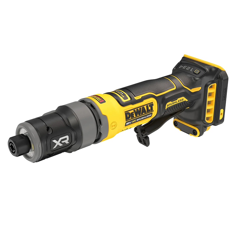 Polizor drept (biax) cu acumulator Li-Ion XR 18V, bucsa de prindere 6 mm, DeWALT DCG420N-XJ