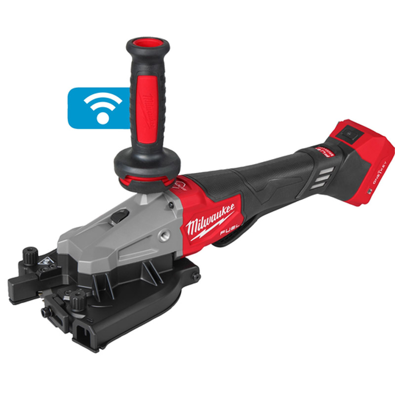 Debitor de armaturi (fier beton) cu acumulatori MILWAUKEE M18FRBCO32-0X, max. 32 mm, cu disc 137 mm, SOLO