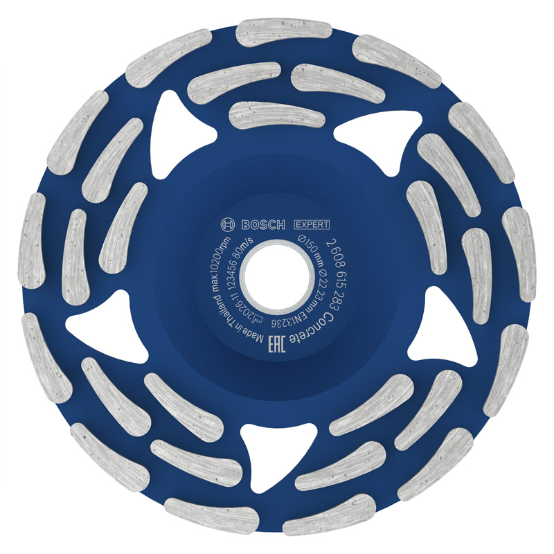 Disc diamantat oala (pentru slefuit) BOSCH EXPERT Concrete, 150 mm