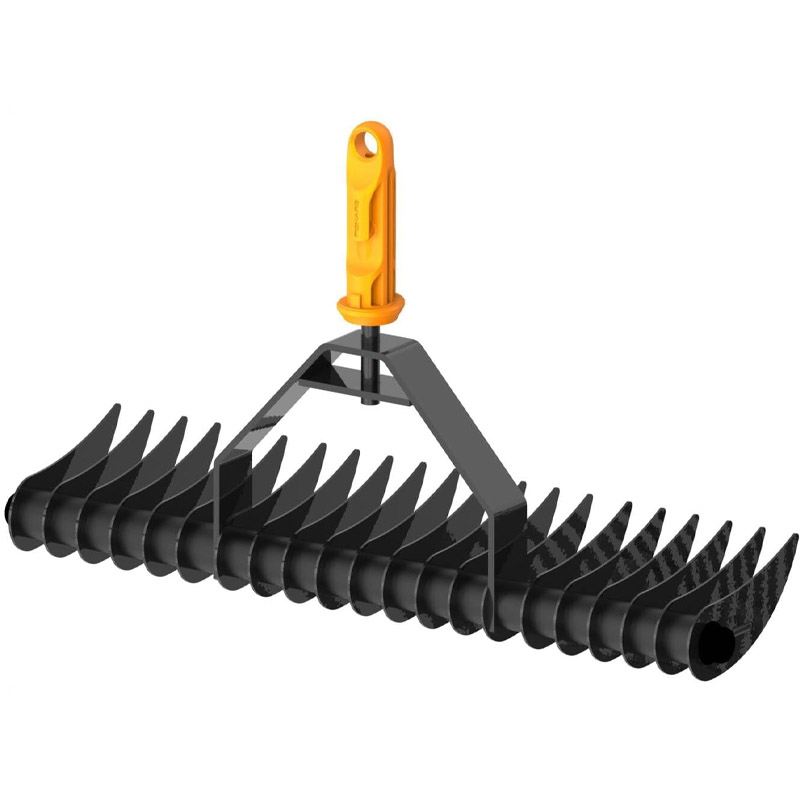 Grebla pentru aerat gazon Fiskars OneClick 36 cm, marime 
