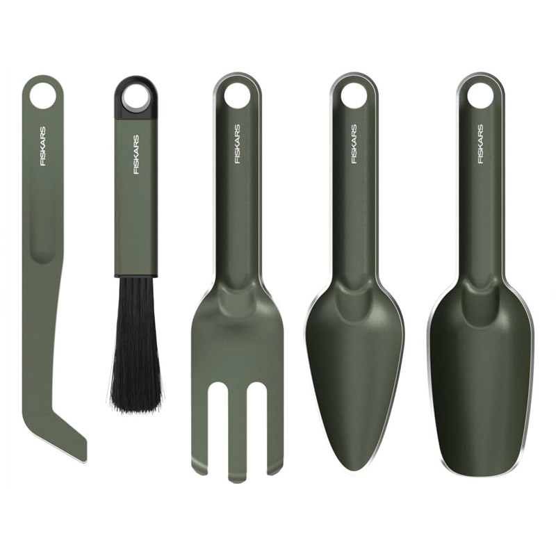  Set 5 unelte pentru plantat si cultivat Fiskars
