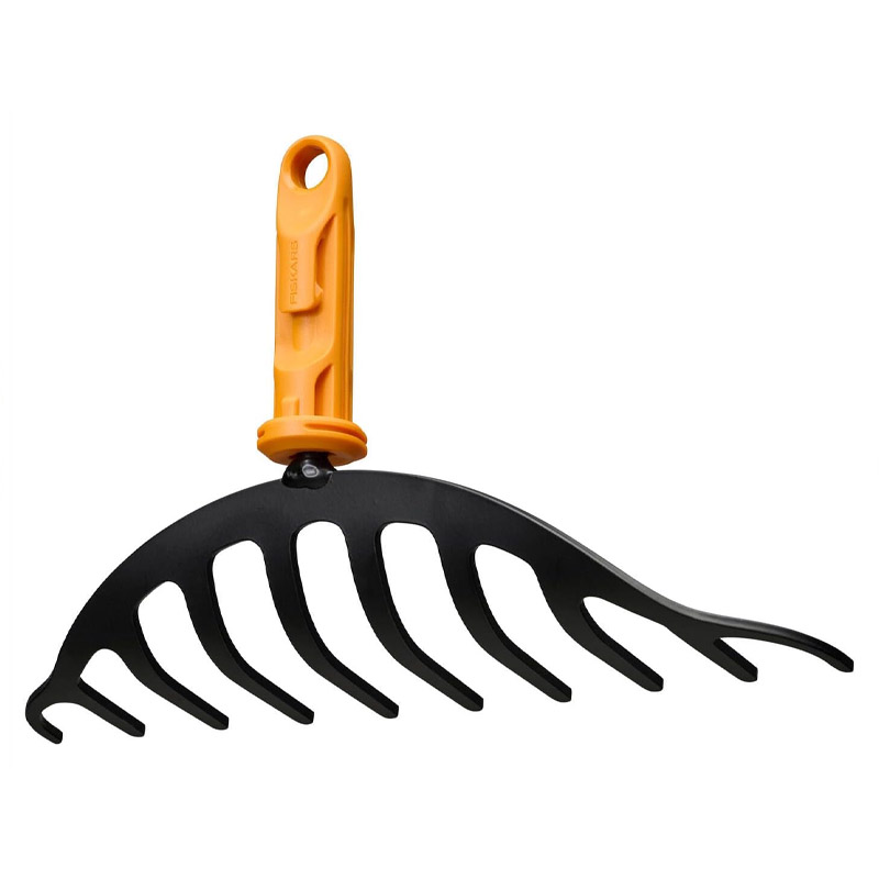 Grebla pentru trandafiri si flori inalte Fiskars OneClick 24.3 cm, metal, fara coada