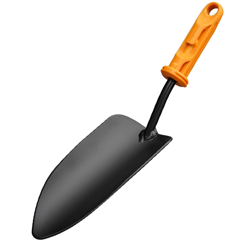 Plantator pentru gradina Fiskars OneClick, fara coada, 27.3 cm