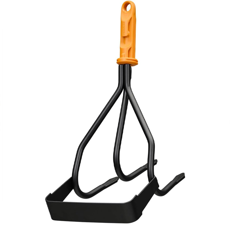 Cultivator cu racleta Fiskars OneClick fara coada, 13.2 cm