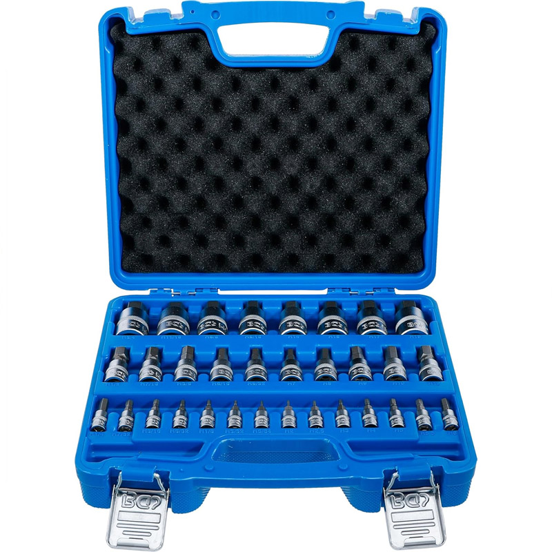Set 32 varfuri BGS capete 6.3 mm (1/4) / 10 mm (3/8