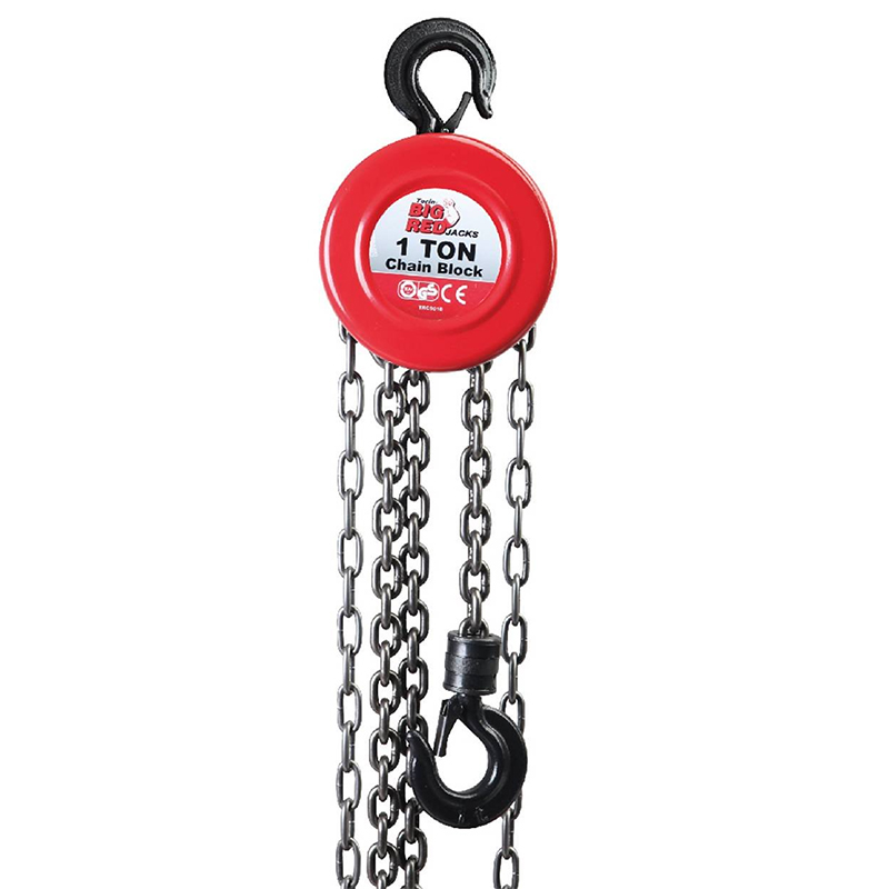 Palan cu lant Big Red 1t, 2.5 m