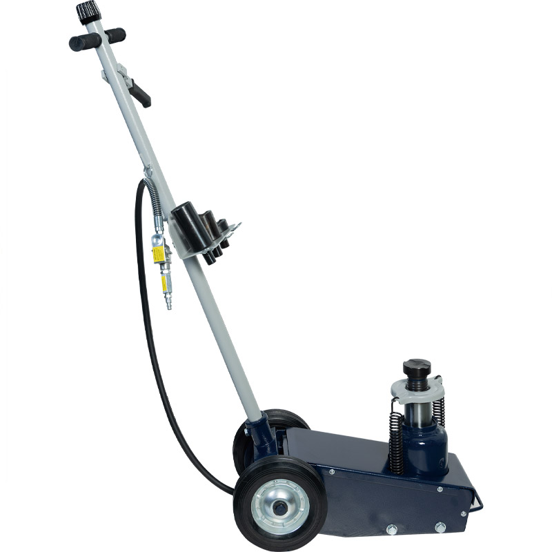 Cric pneumatic cu actionare hidraulica si piston 35 T, 245-490 mm, albastru, Big Red TCE model TQ35001