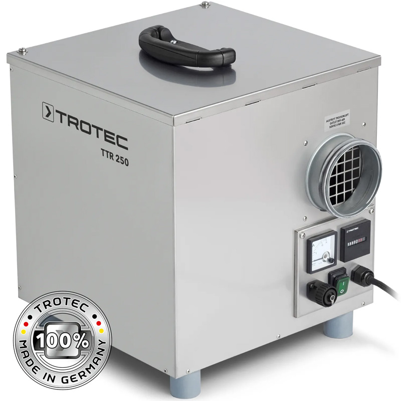 Uscător prin adsorbție Trotec TTR 250, 26,4 lg/24h, min. -20°C