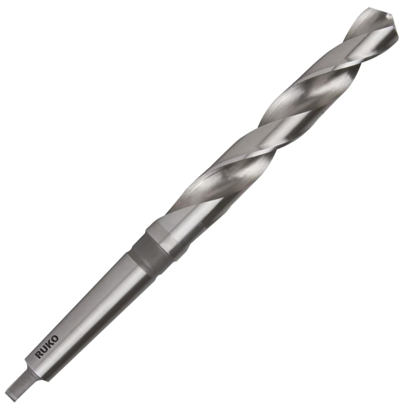 Burghiu pentru metal HSS-5% Cobalt coada con MK2 DIN 345 RN, 22.0 x 248/150, RUKO