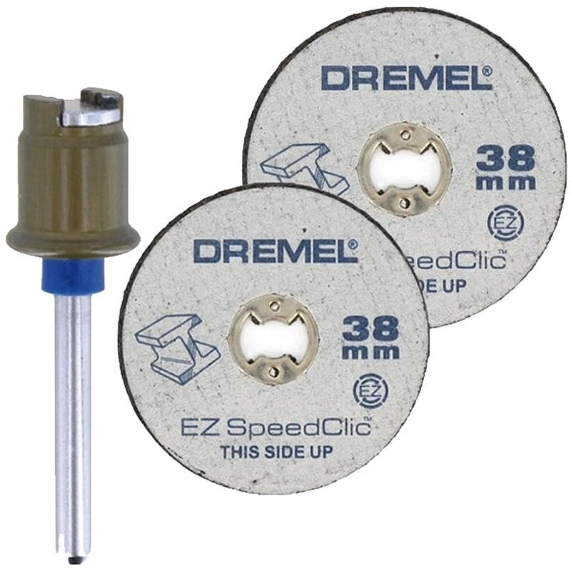 Set 2 discuri taiere metal, tip Dremel SpeedClic SC406 si mandrina CS