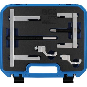 Set dispozitiv pentru extras roata curea, 10 piese