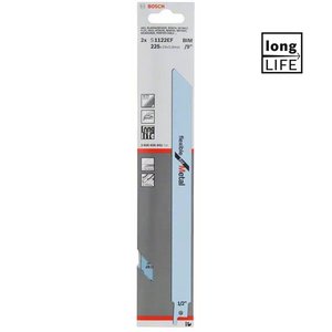 Set 2 panze pentru fierastraie sabie, tip S 1122 EF 
