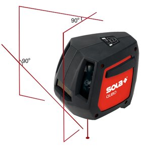 Nivela laser SOLA, tip QUBO PROFESSIONAL + Accesorii